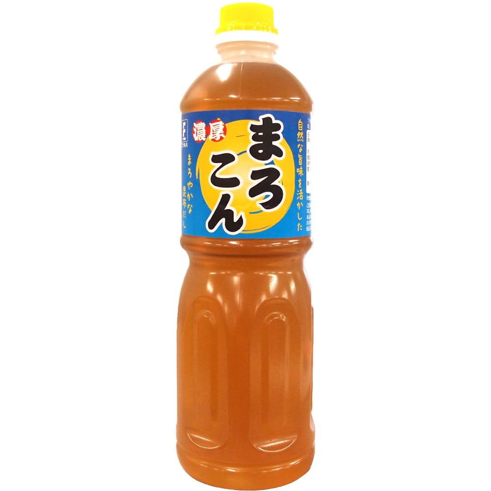 Amazon.co.jp: フタバ 業務用 まろこん (1リットル×1本) 液体昆布だし